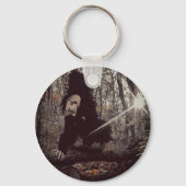 Clown sticker sleutelhanger (Achterkant)