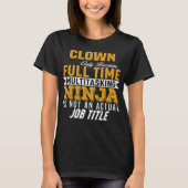 clown t-shirt (Voorkant)