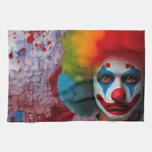 clown theedoek (Horizontaal)