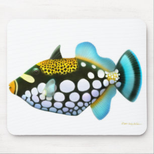 Clown Triggerfish Mousepad Muismat