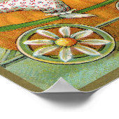 Clown Turkey Ride Art Poster (Hoek)