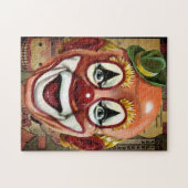 Clown Vintage déplaisant 12 Puzzle (Horizontal)