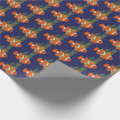 Clown Vis In Zeewier En Bubbels Cadeaupapier (Hoek)