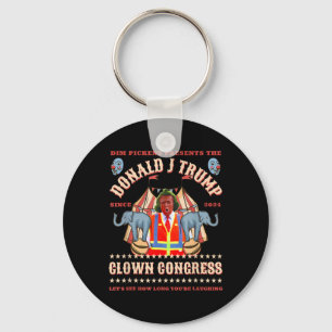 Clowncongres Grappig Trump President Trump won 202 Sleutelhanger