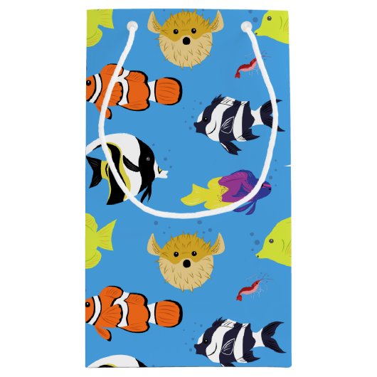 Clownfish and Friends Klein Cadeauzakje (Achterkant)