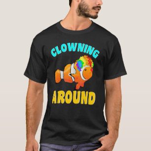 Clownfish Clownfish Around Fish Tank Aquarium Cora