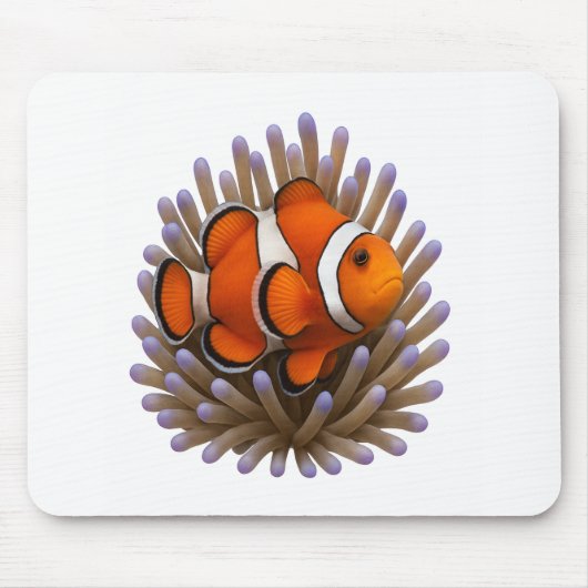 Clownfish & Cosy Coral Muismat (Voorkant)