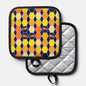 Clownfish Hand getrokken kunst Pannenlap (Voorkant / Achterkant)