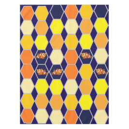 Clownfish Hand getrokken kunst Tafelkleed