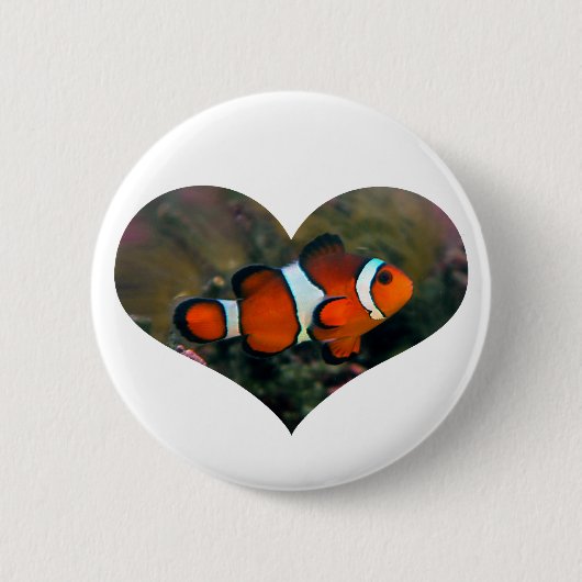 Clownfish Heart Button (Voorkant)