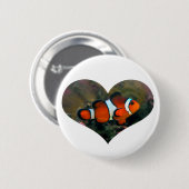 Clownfish Heart Button (Voorkant /achterkant)