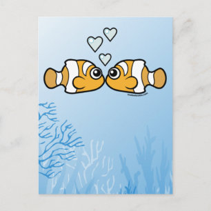 Clownfish Love Briefkaart