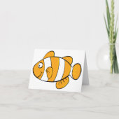 Clownfish Note Cards Kaart (Voorkant)