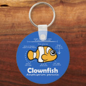 Clownfish Statistics Sleutelhanger (Voorkant)