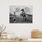 Clowning rond: 1915 poster (Keuken)