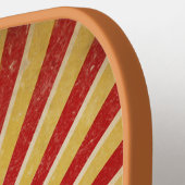 Clowning rond Franse bovenkleding Pickleball Paddle (Links Detail)