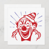 Clownkaart (Voorkant / Achterkant)