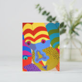 Clowns Briefkaart (Staand voorkant)