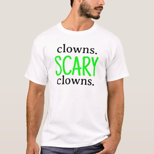 Clowns Clowns effrayant Aphantasia aphant T-shirt (Devant)
