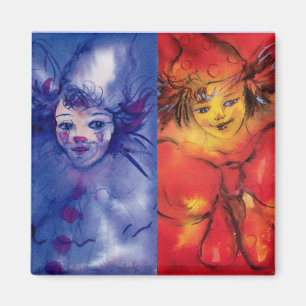 CLOWNS COLLECTIE / Venetian Masquearde Ball Magneet