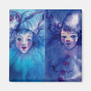 CLOWNS COLLECTIE / Venetian Masquearde Ball Magneet