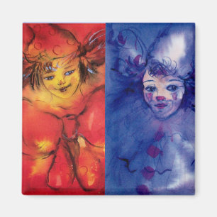 CLOWNS COLLECTIE / Venetian Masquearde Ball Magneet