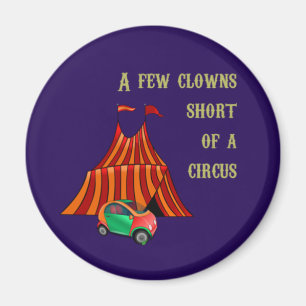 Clowns en Circus Magnet Magneet