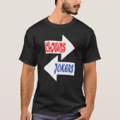 Clowns en okers Retro T-shirt (Voorkant)