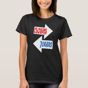 Clowns en okers Retro T-shirt