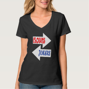 Clowns en okers Retro T-shirt
