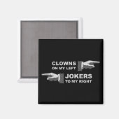 Clowns & Jokers Magneet (Voorkant / Achterkant)