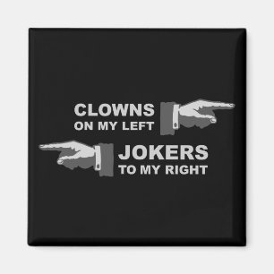 Clowns & Jokers Magneet