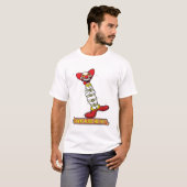 Clowns maakten dat ik het deed... t-shirt (Voorkant volledig)