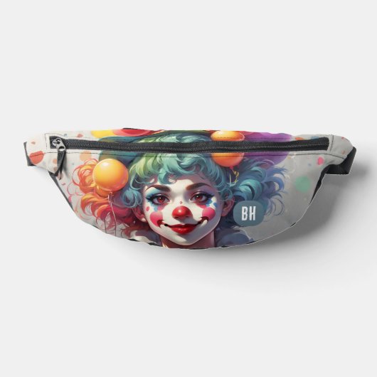 Clowns Monogramme Initiales Personnalisées (Poser)