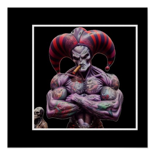 Clowns of a Different Nature par Chuck Vest Poster (Devant)