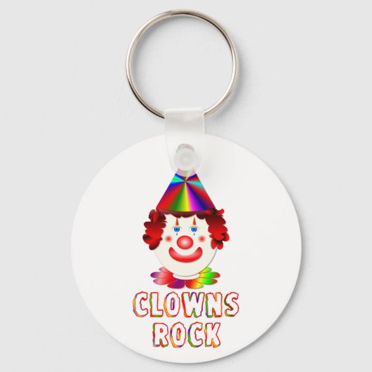 Clowns Rock Sleutelhanger (Voorkant)
