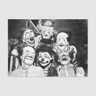 Clowns Tissuepapier