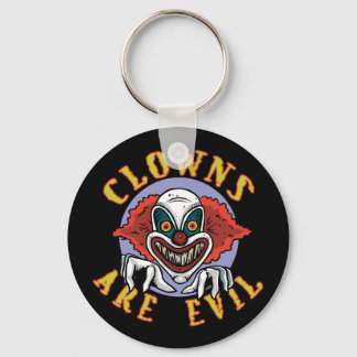 Clowns zijn boze Sleutelhanger