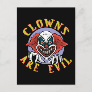 Clowns zijn het Kwieke Briefkaart