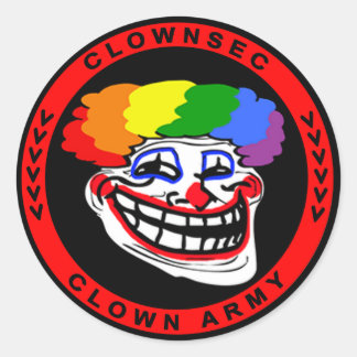 Clownsec Troll Sticker