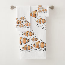 Clownvis Bathroom Towel Set