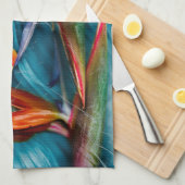 Clownvis in keukenhanddoek van het Paradijs (Quarter Fold)