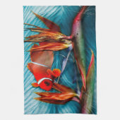 Clownvis in keukenhanddoek van het Paradijs (Verticaal)