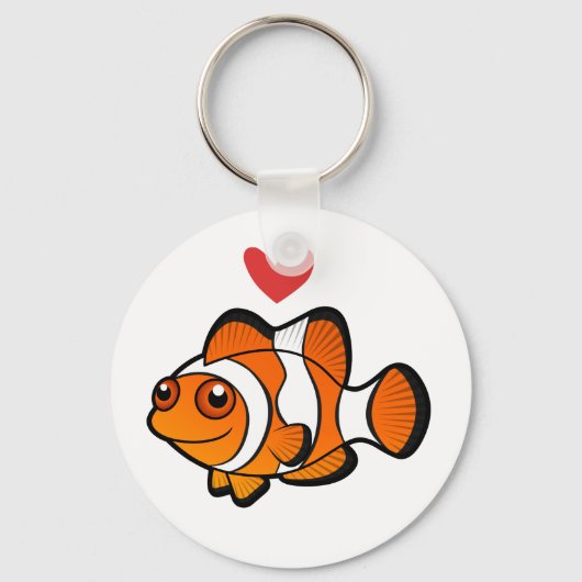 Clownvis Liefde Sleutelhanger (Voorkant)