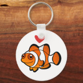 Clownvis Liefde Sleutelhanger (Voorkant)