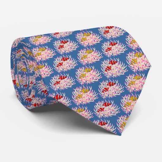 Clownvis met Anemone Reef Stropdas (Opgerold)