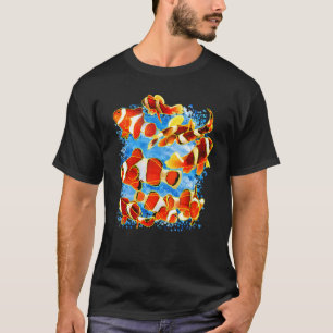 Clownvis Ontwerp Zoutwater Aquarium Vissen Anemoon T-shirt