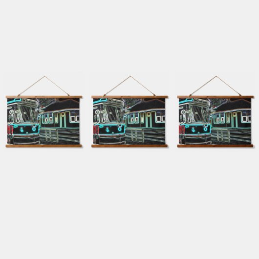 CLRV Neon à stn 91x66cm 3set Tapisserie murale en  (Tripler)