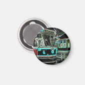 CLRV Neon à stn Circle Magnet (Recto/Verso)