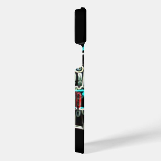 CLRV Neon à stn iPhone 14 Plus Téléphone Case (Côté droit)